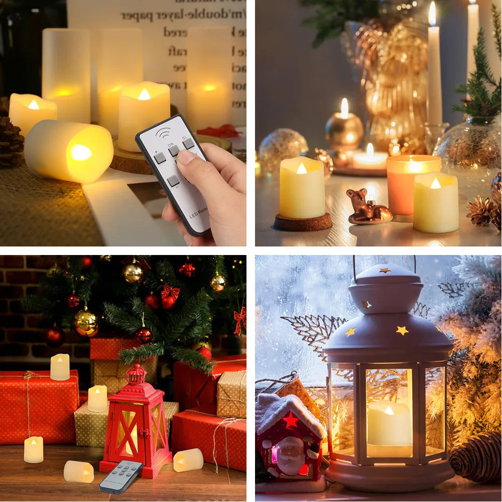 USB Rechargeable Flameless LED Candles – Elegant, Eco-Friendly, and Hassle-Free Lighting